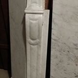 Pompadour fireplace in marble of carrara
