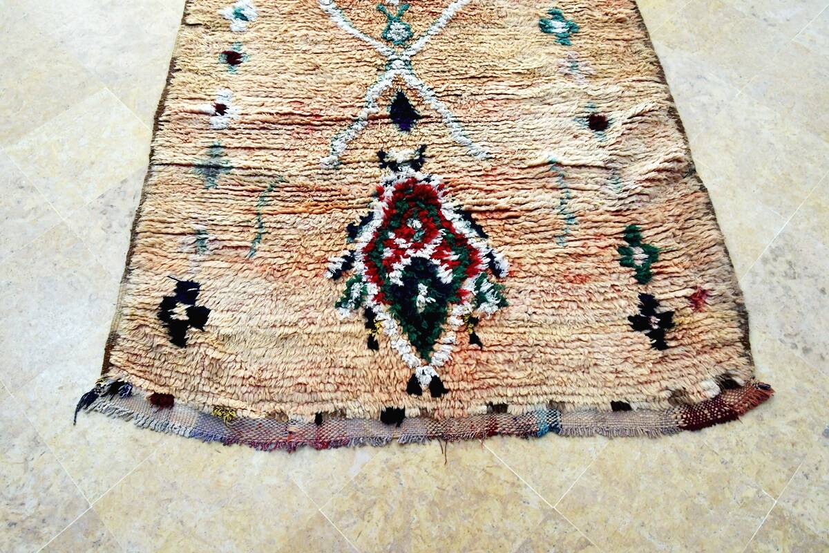 Boujaad vintage Moroccan Berber rug 260 x 128 cm
