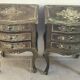 Pair of florentine bedsides