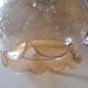 Vintage glass blown pendant. Year 1970.