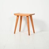 Vintage “Visingsö” pine stool by Carl Malmsten
