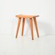 Vintage “Visingsö” pine stool by Carl Malmsten