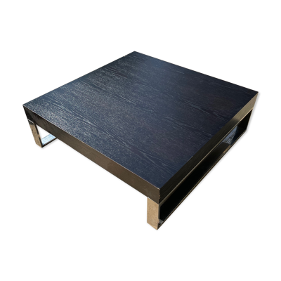 Table basse noire Rochebobois