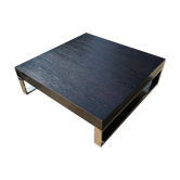 Table basse noire Rochebobois