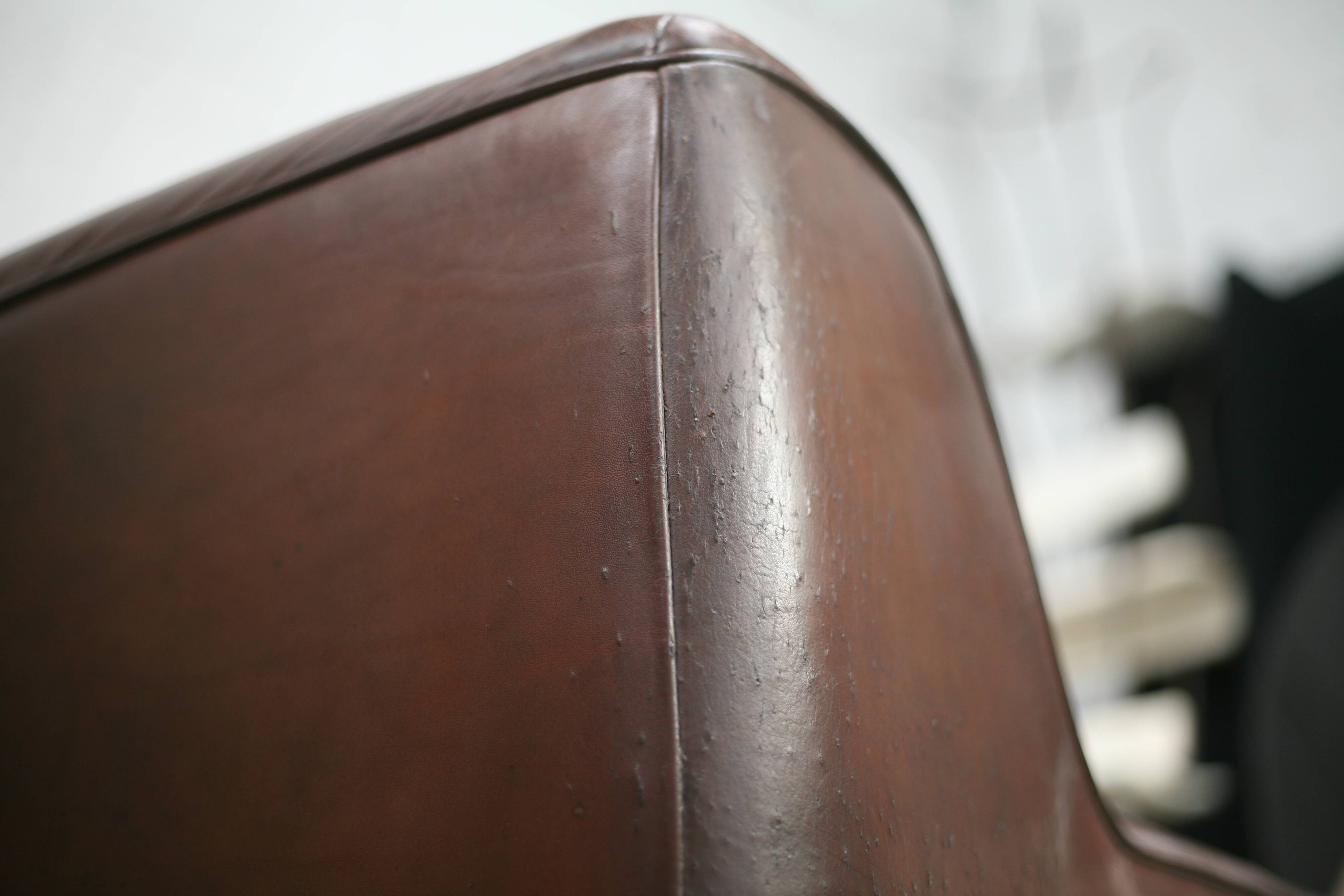 De Sede DS 43 sofa. 2 seats, leather, Switzerland, circa 1970