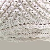 Vintage crochet bedspread for 2 people