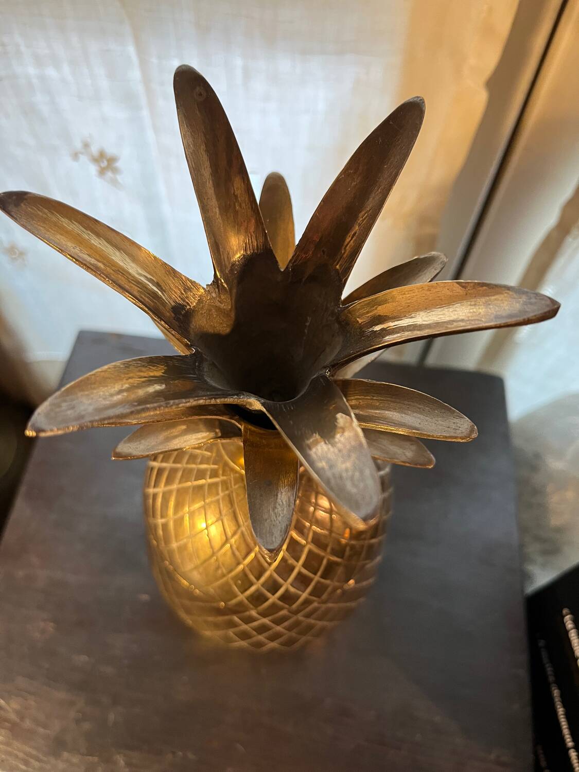 Bonbonnière ananas vintage