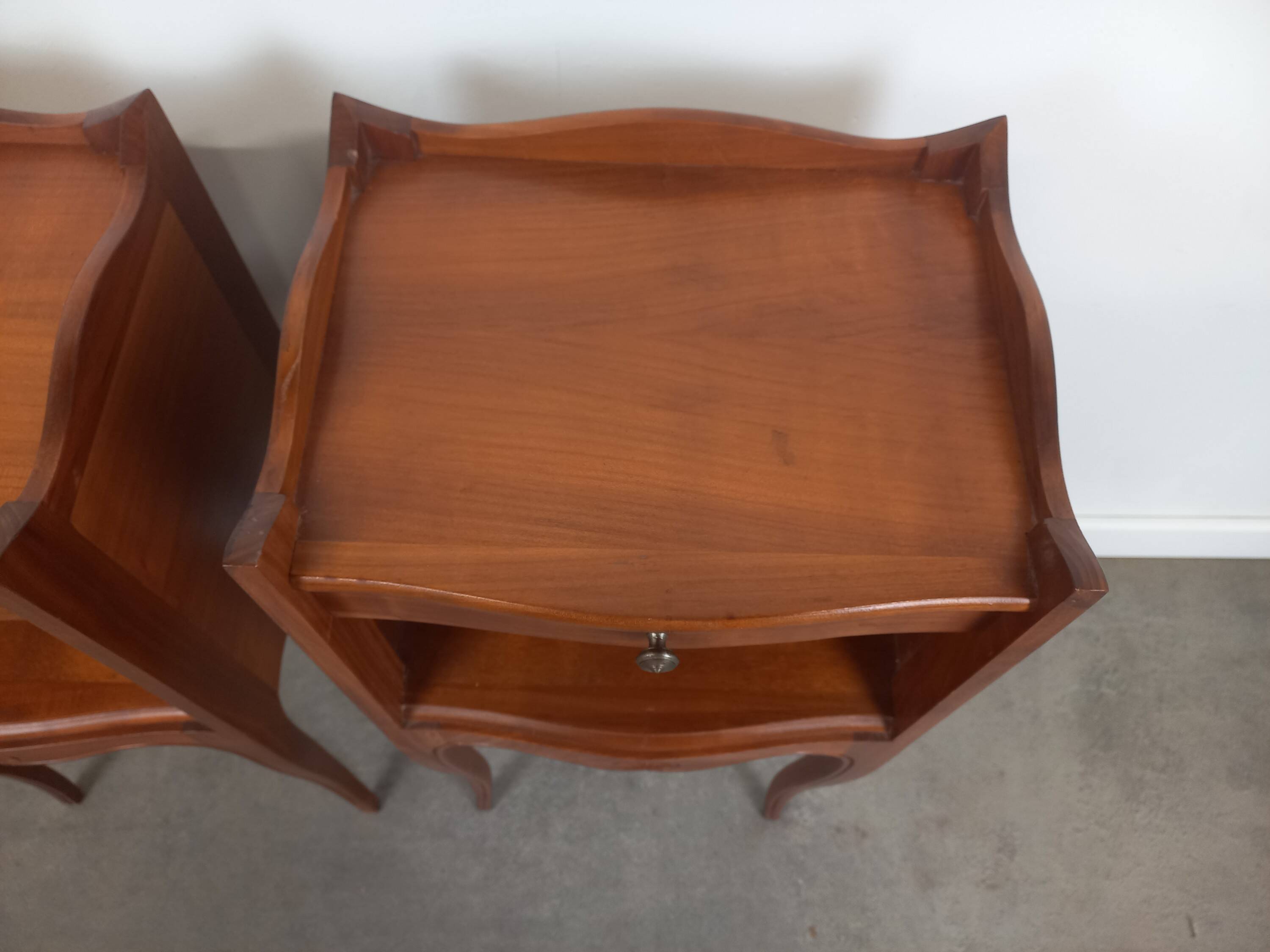 Pair of Louis XV style bedside tables