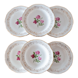 6 old plates L'Amandinoise