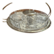 Silver-plated aperitif server