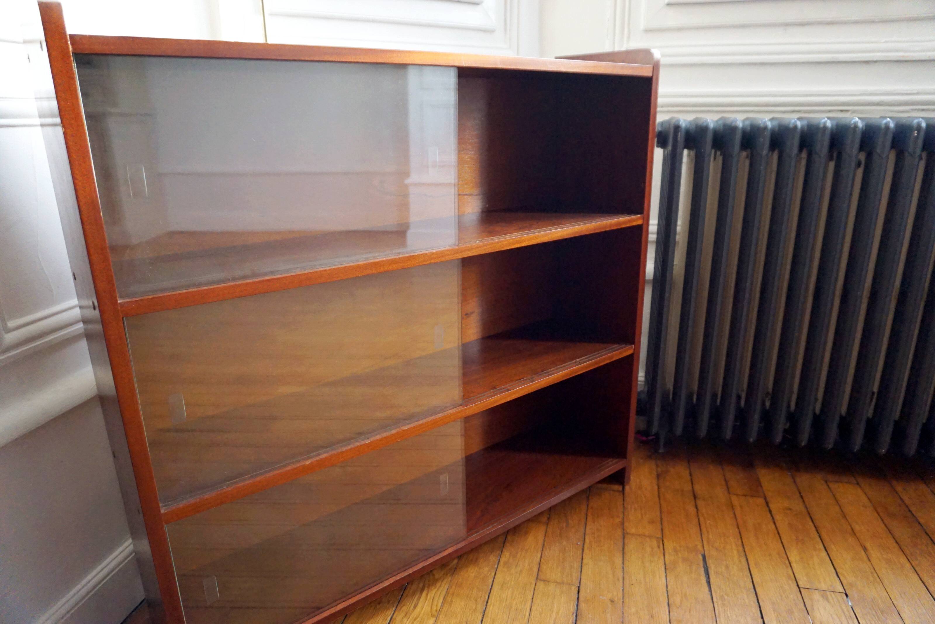 Library display case vintage