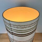 Brutalist wooden lamp from the 1970s by Temde