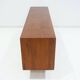 Modern Scandinavian buffet in teak with drawers
