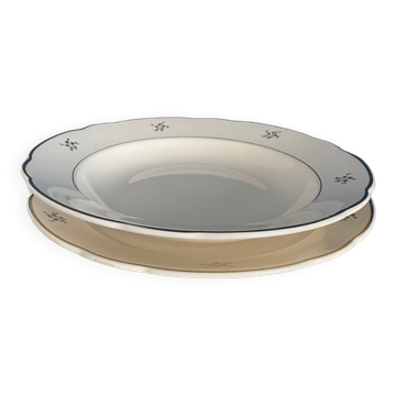 Lot de 2 plats de service villeroy & boch