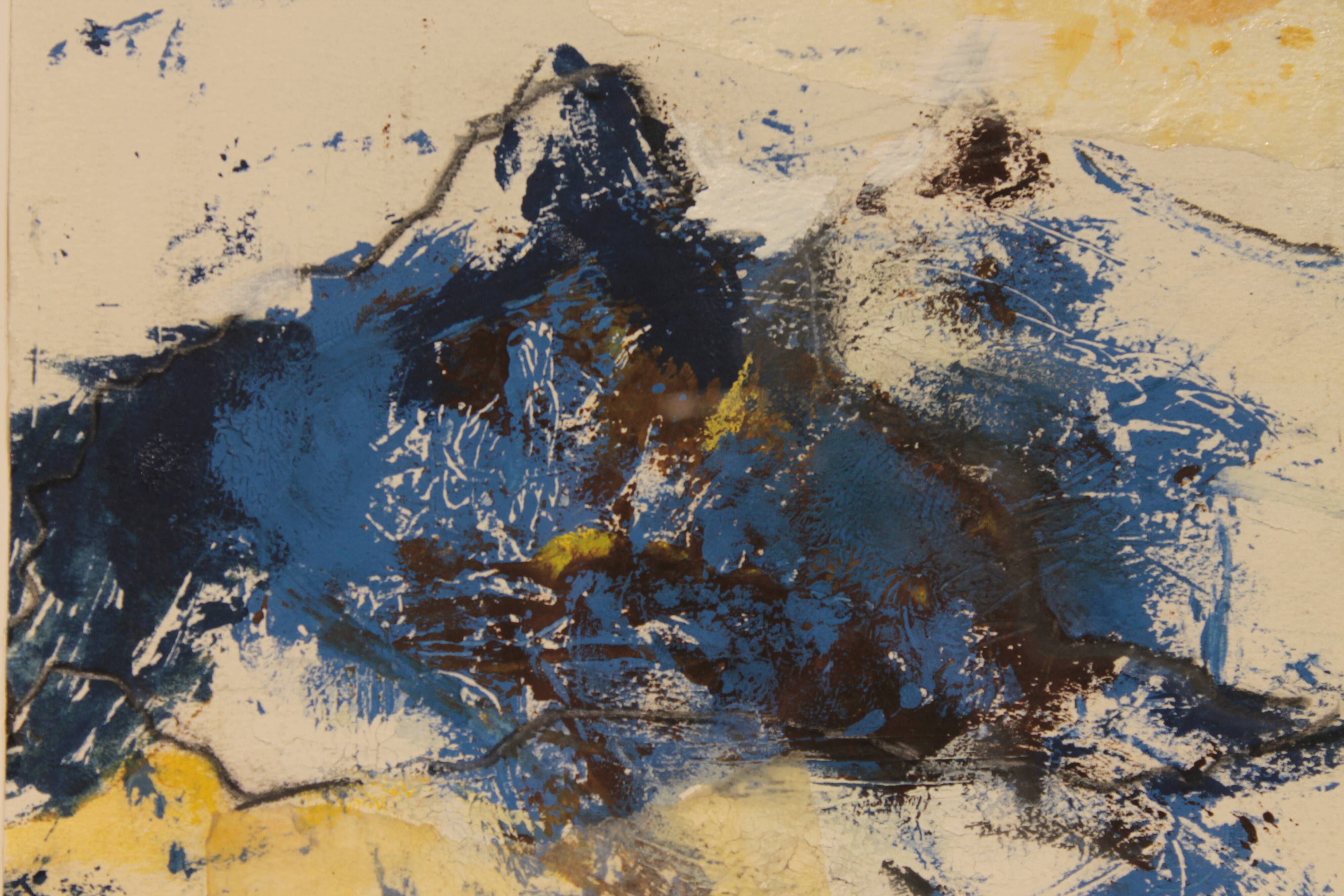 Tableau paysage signé Terzian