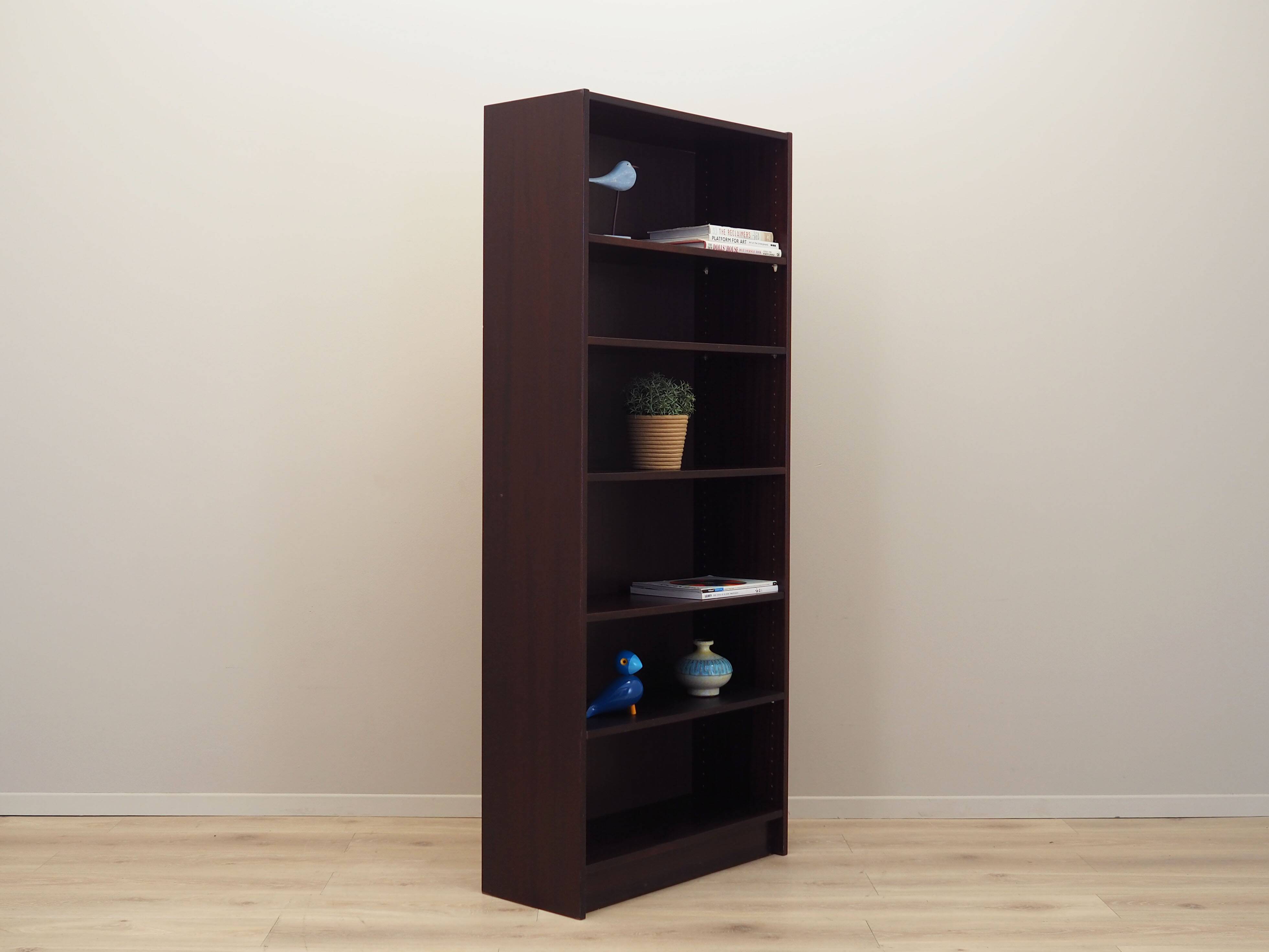 Mahogany bookcase, Danish design, 1970s, production: Denmark