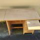 pretty sanded wood children's desk from the 1940s