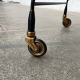 Modern folding teak trolley from the mid-century, Sweden, 1960s