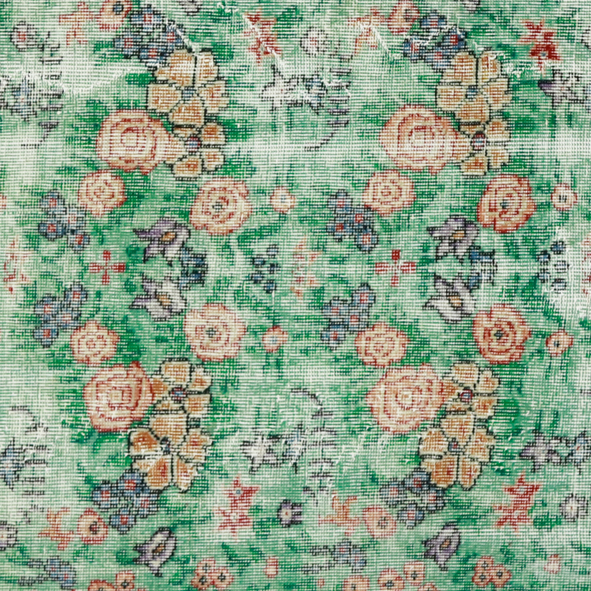 Anatolian handmade vintage rug 258 cm x 158 cm