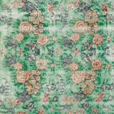 Anatolian handmade vintage rug 258 cm x 158 cm