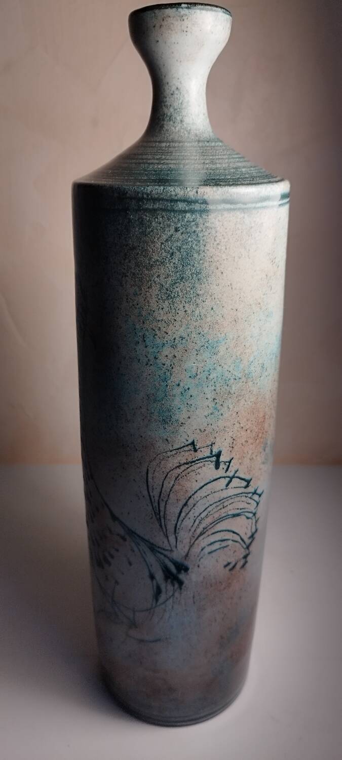 Duo de vases bouteilles en céramique Atelier Roy Montgolfier