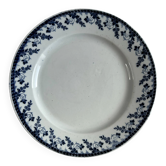 Assiette plate GIEN Terre de Fer — Collection Montigny