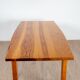 Dining room table in Landes pine by Pierre Gauthier Delaye, published by Vergneres