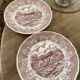 2 English Landscape serving dishes