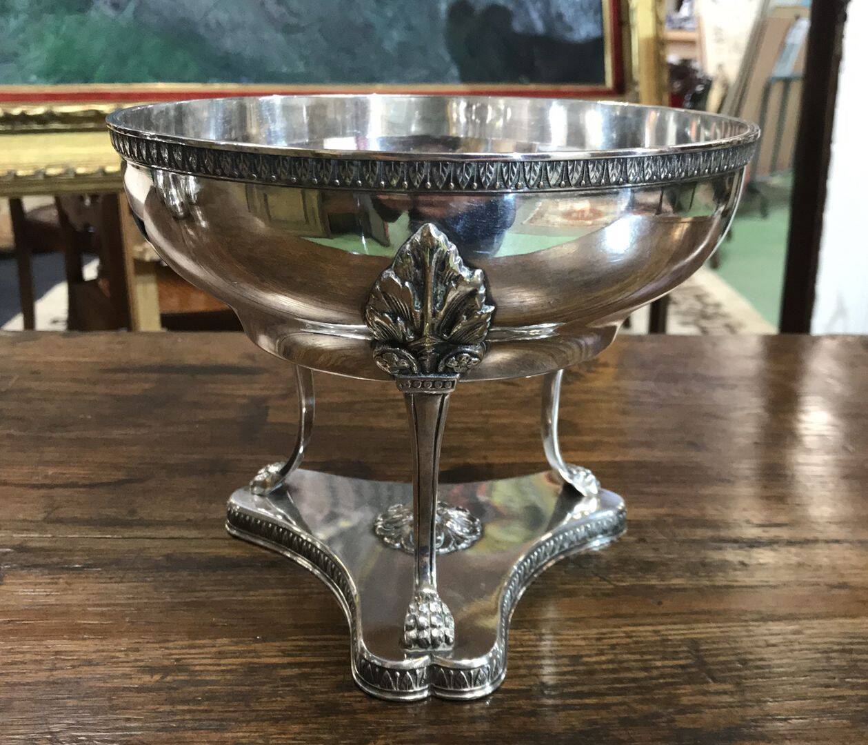 Silver-plated fruit bowl, Phenix