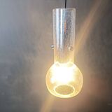 Vintage murano glass pendant light, 1970s