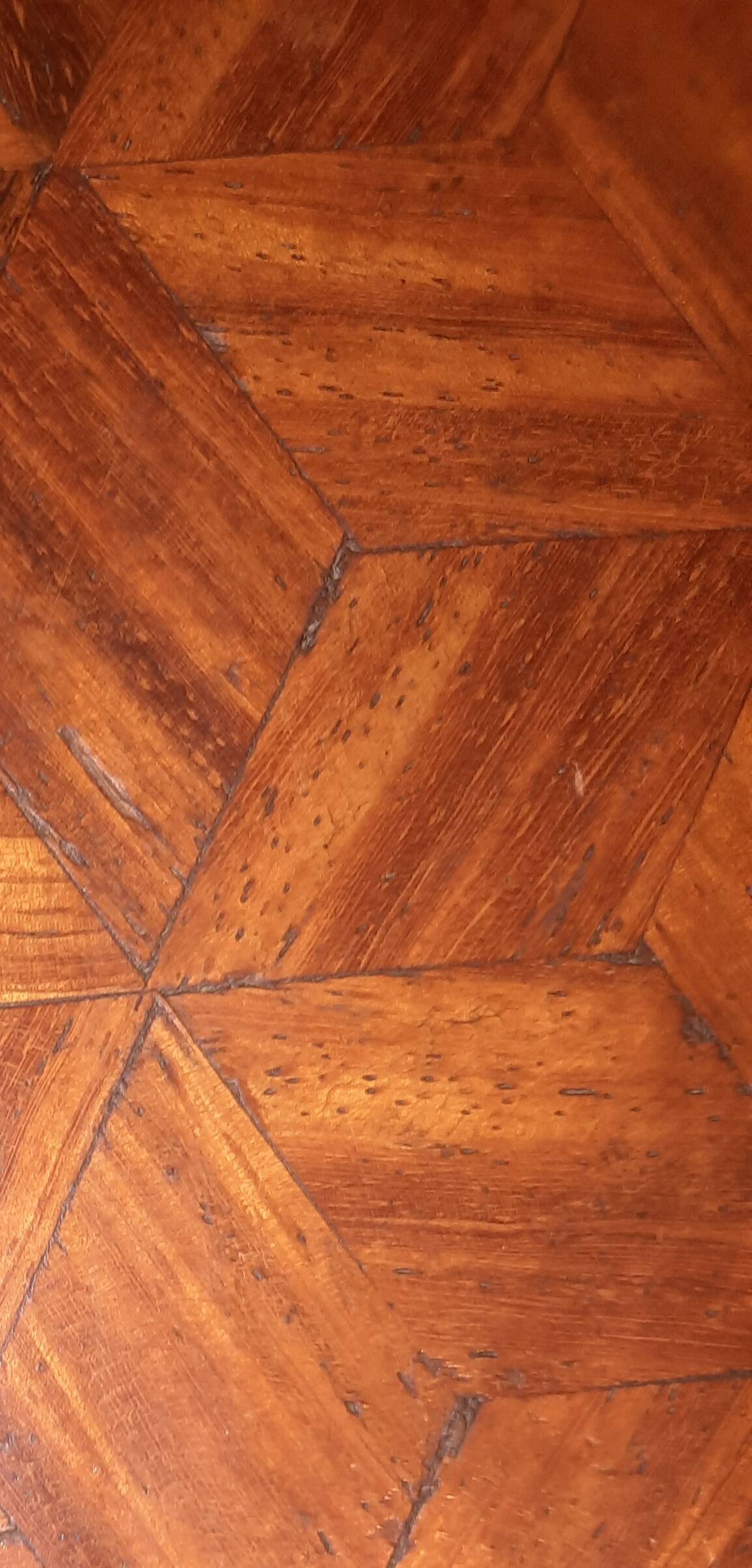 Louis XVI style marquetry side table