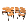 Série de 10 chaises Thonet