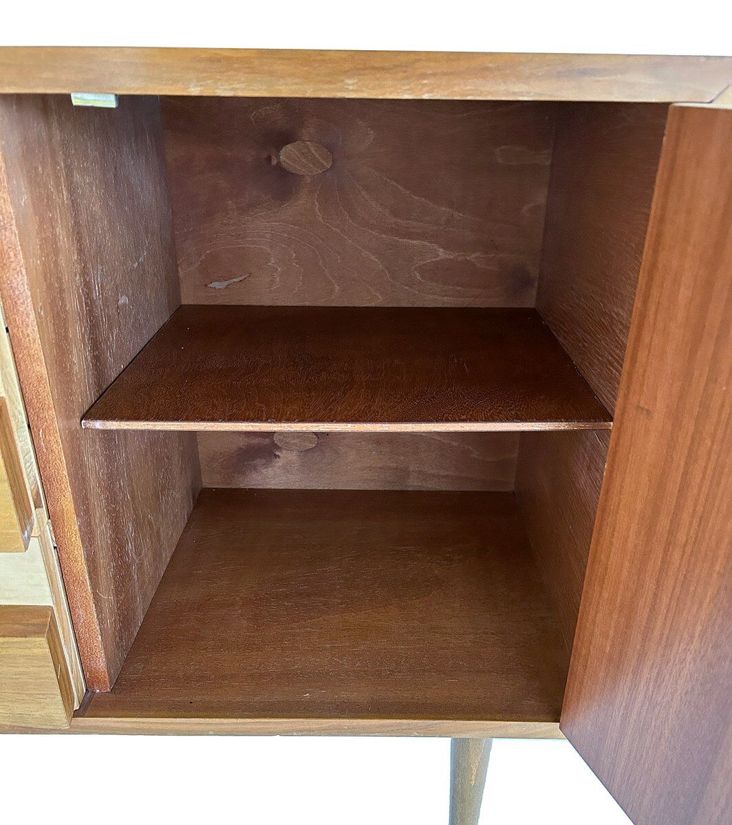 Buffet scandinave vintage en bois, années 1960