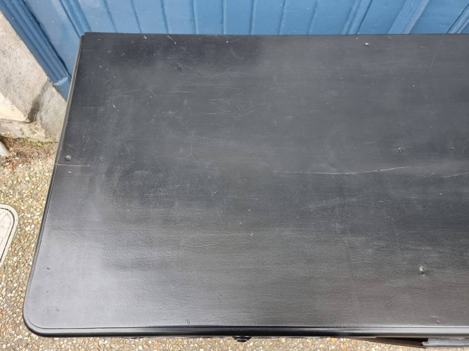 Black Louis XV low sideboard