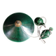 Green glazed ceramic pulley suspension