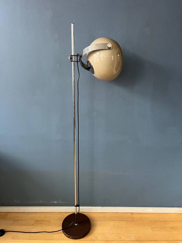 Lampe de sol champignon de l'ère spatiale Dijkstra vintage