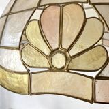 Vintage mother-of-pearl pendant light