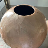 Duo of vintage mother-of-pearl vases