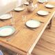 Table de ferme rénovée