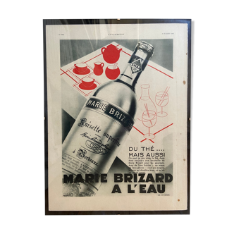 Advertising poster Marie Brizard July 9, 1932