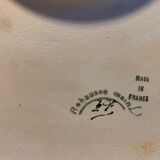 Longwy Enamel Round Dish