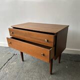 1960s Mid-Century vintage petite chest of drawers