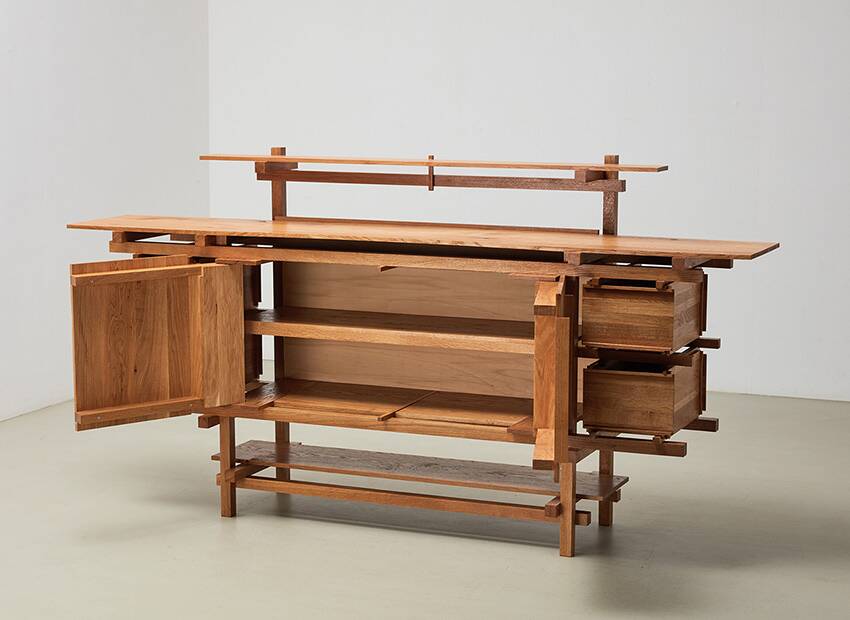 Elling Sideboard after Gerrit Rietveld Netherlands 1919/1990s