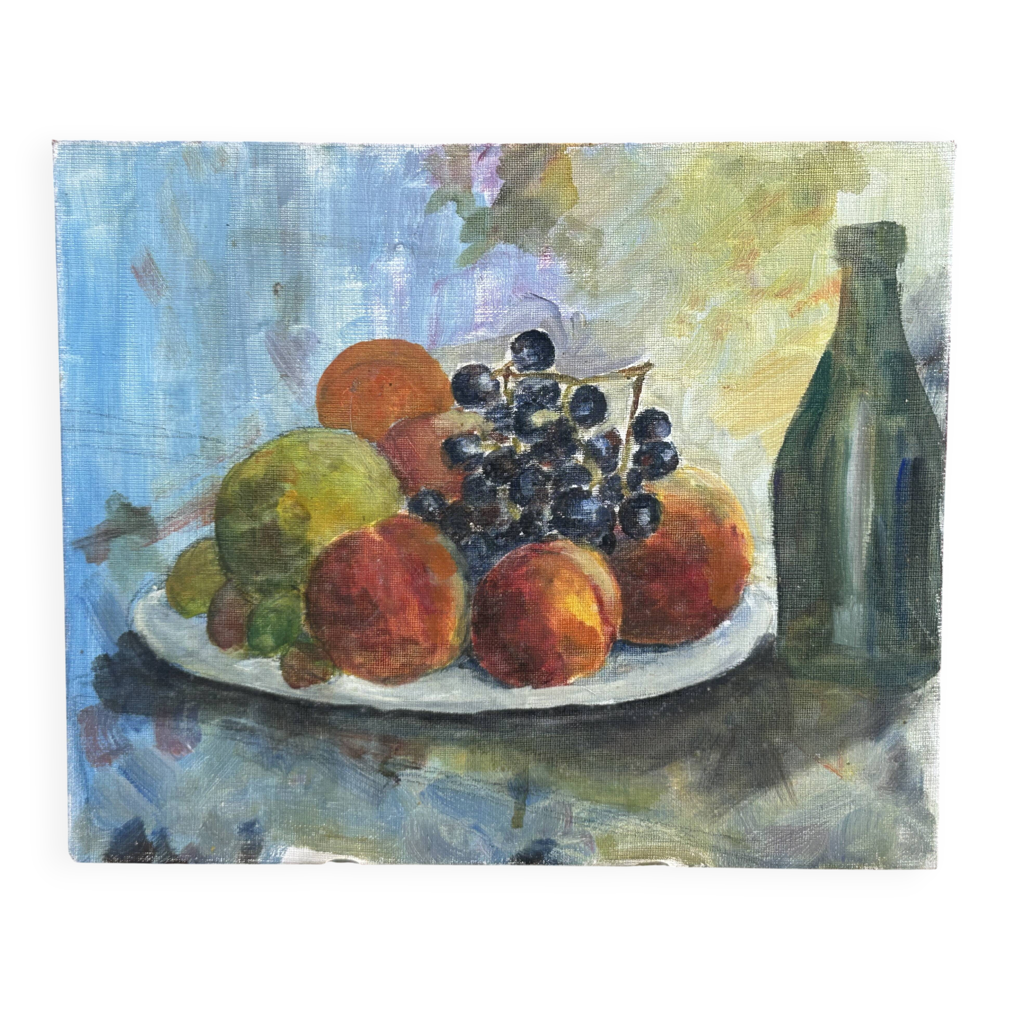 Still Life with Fruits, Unsigned