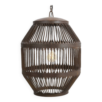 Transformed industrial chandelier