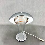 Robert Sonneman's Chrome Mushroom Lamp for Ikea, 1980s