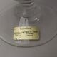 Antique crystal vase moonstone blown glass pedestal