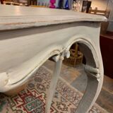Patinated wooden console