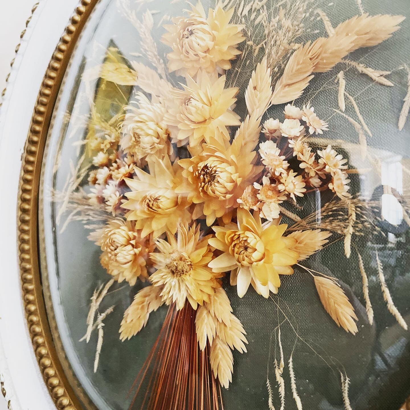 Cadre fleurs séchées