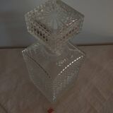 Carafe en verre français des années 1960-1970